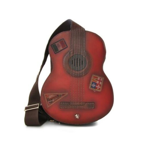 Pratesi Firenze Handbags - Guitar Backpack Italian Leather